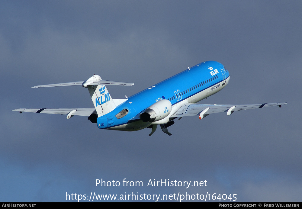 Aircraft Photo of PH-OFN | Fokker 100 (F28-0100) | KLM Cityhopper | AirHistory.net #164045