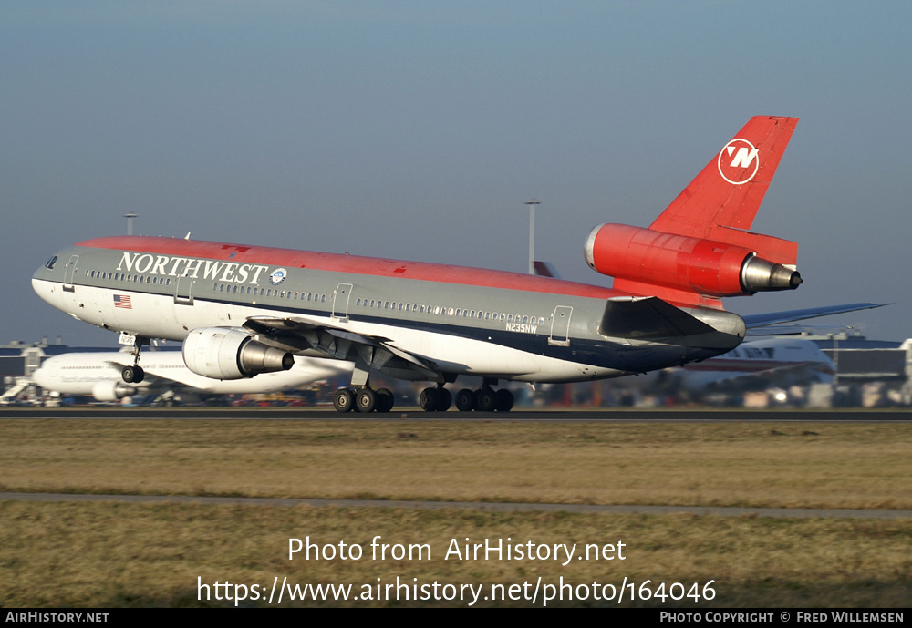 Aircraft Photo of N235NW | McDonnell Douglas DC-10-30 | Northwest Airlines | AirHistory.net #164046