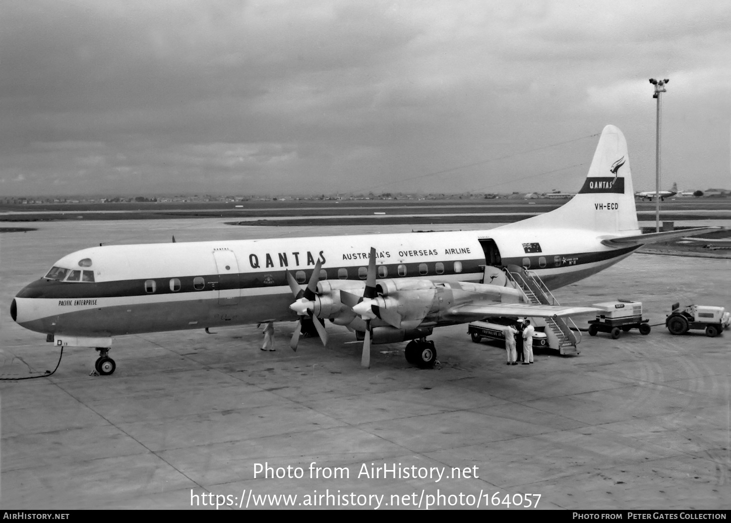 Aircraft Photo of VH-ECD | Lockheed L-188C Electra | Qantas | AirHistory.net #164057