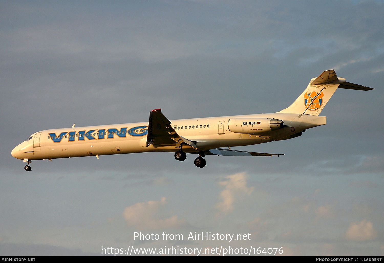 Aircraft Photo of SE-RDF | McDonnell Douglas MD-83 (DC-9-83) | Viking Airlines | AirHistory.net #164076