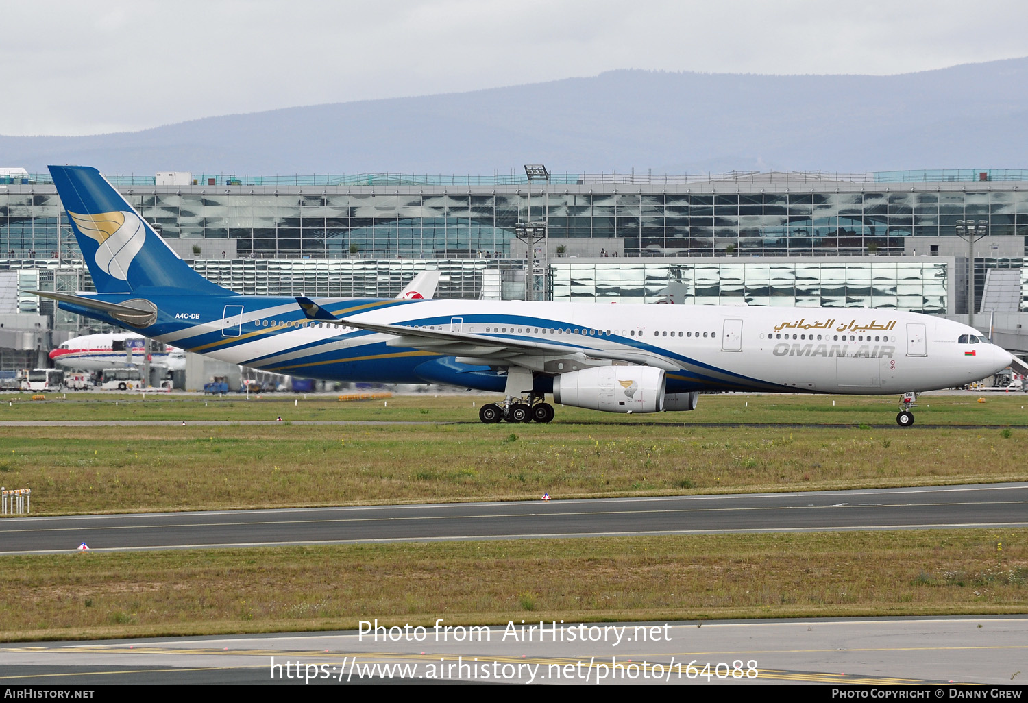 Aircraft Photo of A4O-DB | Airbus A330-343 | Oman Air | AirHistory.net #164088