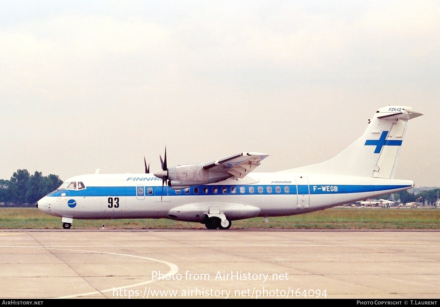 Aircraft Photo of F-WEGB | ATR ATR-42-200 | Finnair | AirHistory.net #164094