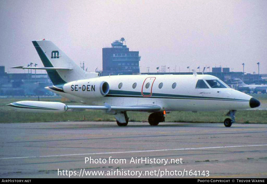 Aircraft Photo of SE-DEN | Aerospatiale SN-601 Corvette 100 | AirHistory.net #164143