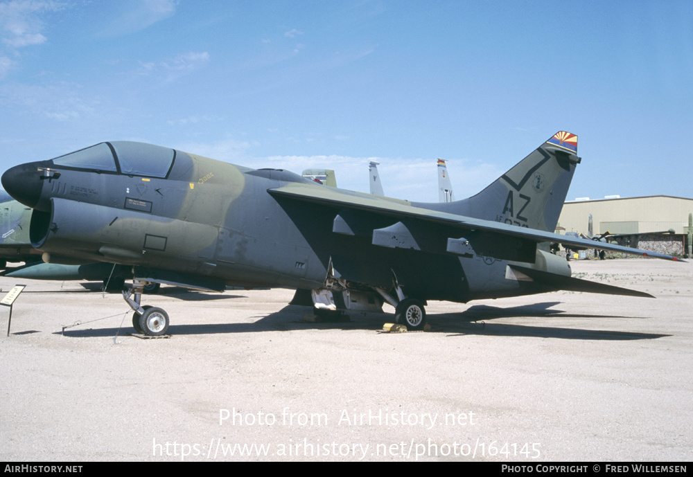 Aircraft Photo of 70-0973 / AF70-973 | LTV A-7D Corsair II | USA - Air Force | AirHistory.net #164145