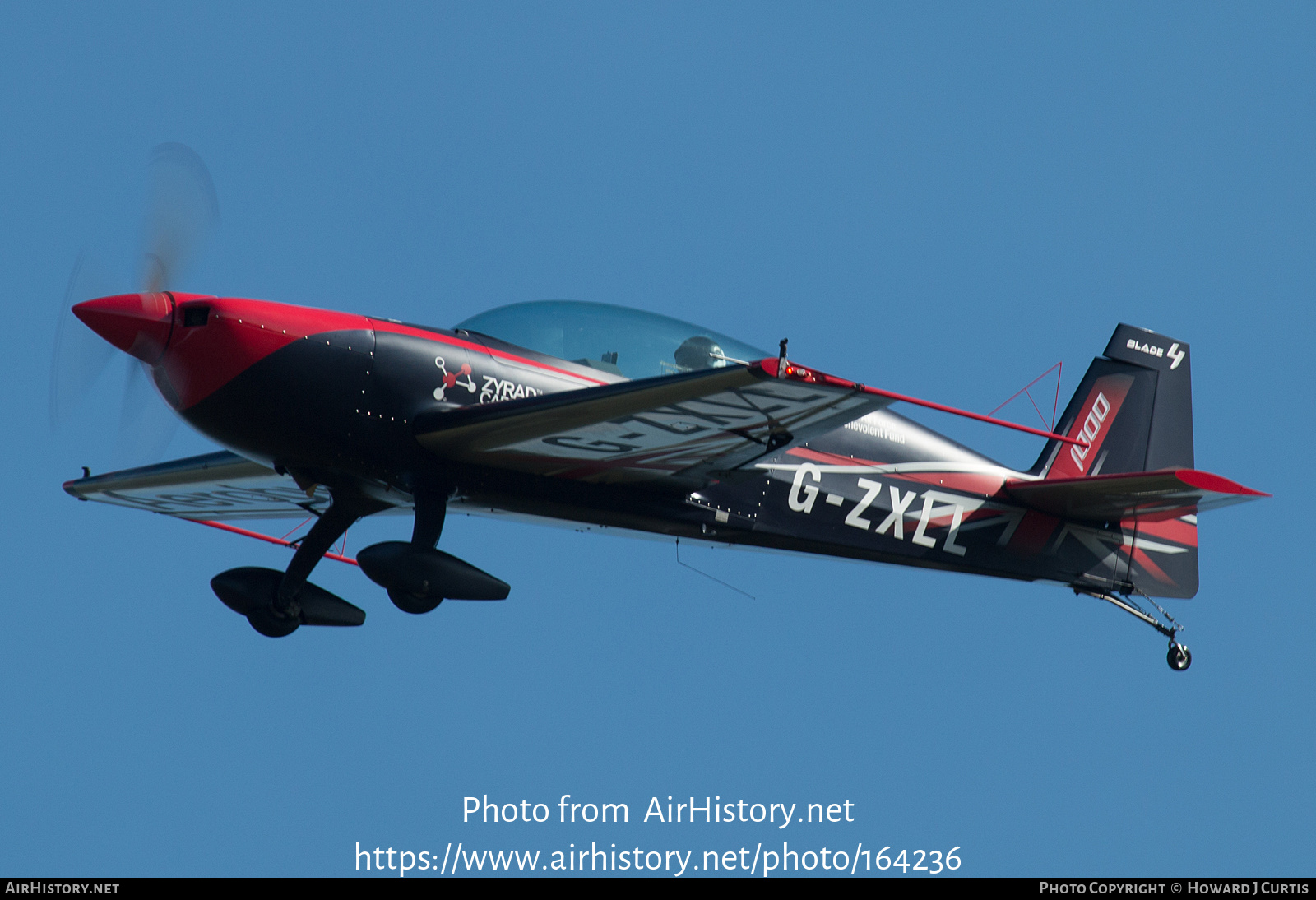 Aircraft Photo of G-ZXLL | Extra EA-300L | The Blades | AirHistory.net #164236