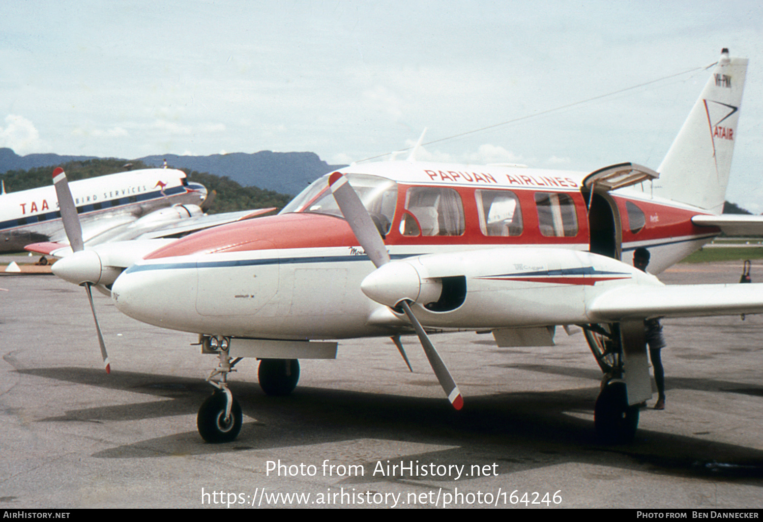 Aircraft Photo of VH-PNK | Piper PA-31-310 Navajo | Papuan Airlines - Patair | AirHistory.net #164246