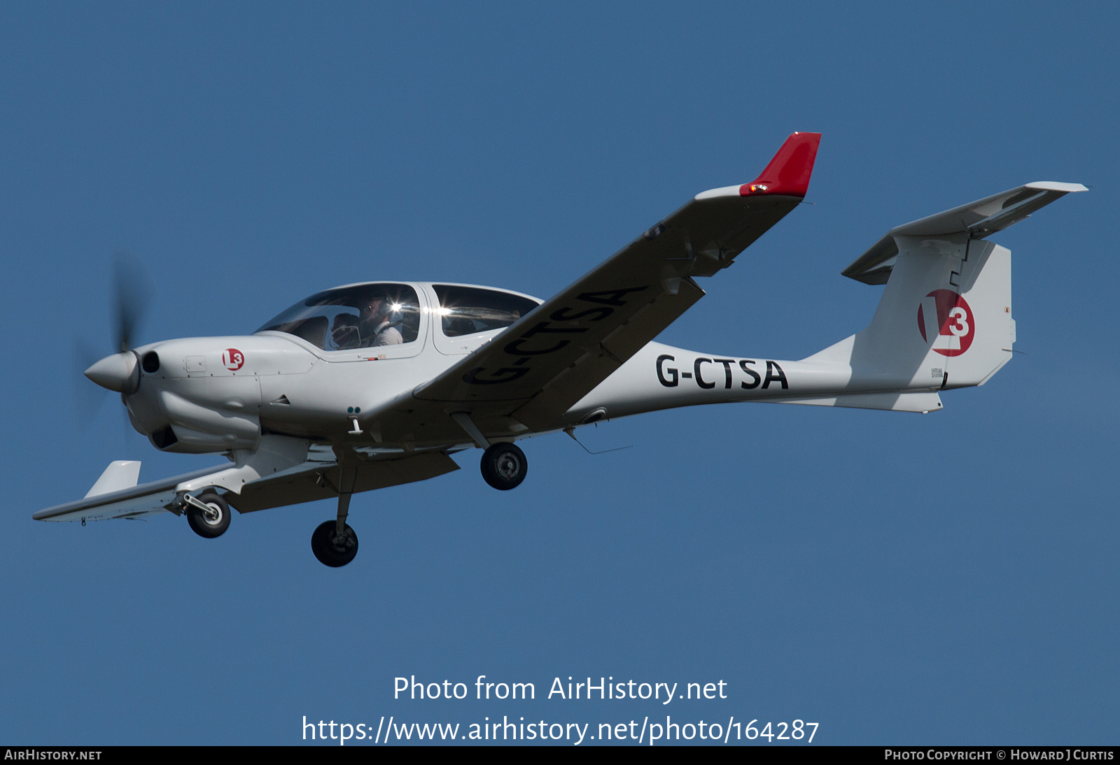 Aircraft Photo of G-CTSA | Diamond DA40 NG Diamond Star | L3 Airline Academy | AirHistory.net #164287