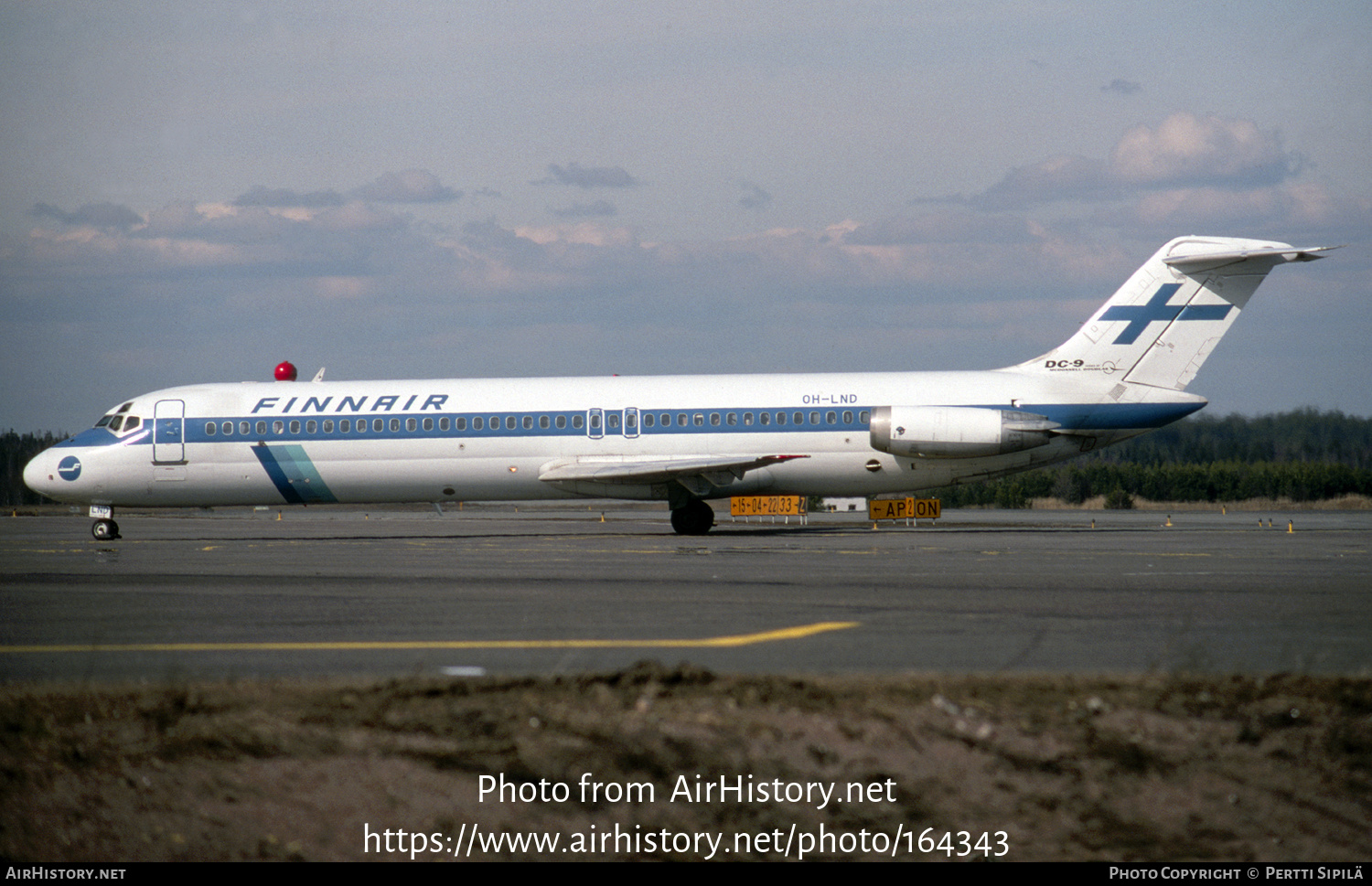 Aircraft Photo of OH-LND | McDonnell Douglas DC-9-41 | Finnair | AirHistory.net #164343