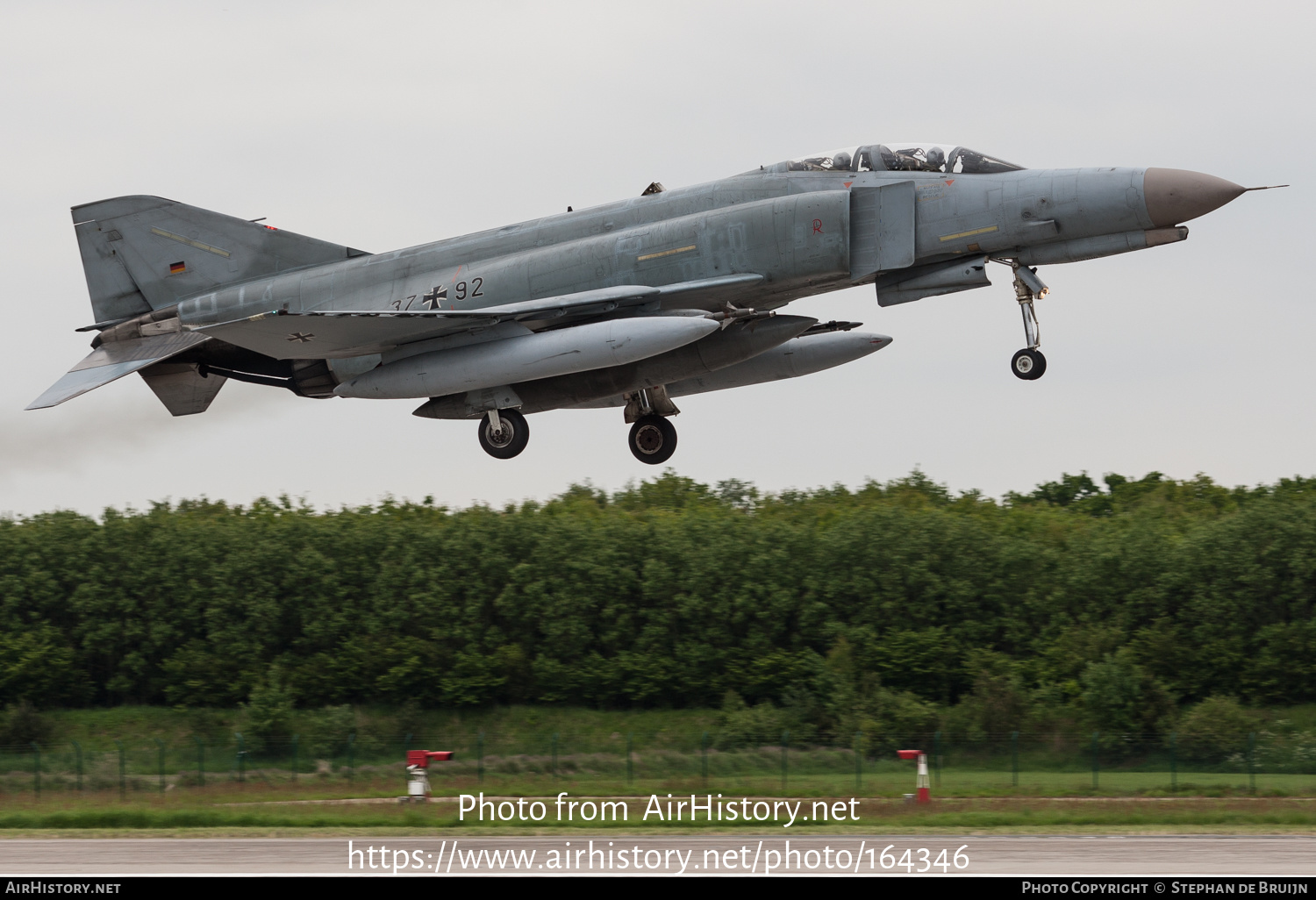 Aircraft Photo of 3792 | McDonnell Douglas F-4F Phantom II | Germany - Air Force | AirHistory.net #164346