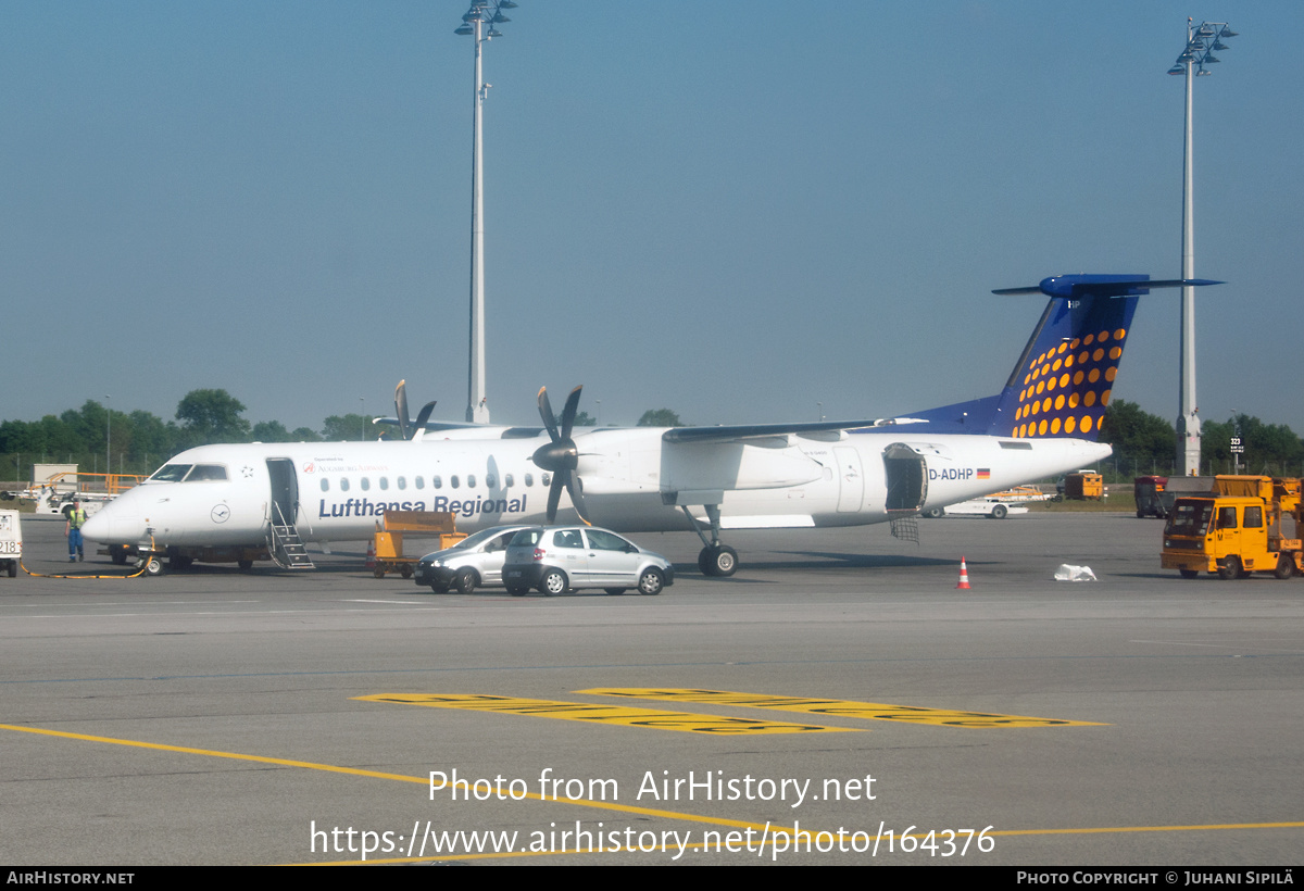 Aircraft Photo of D-ADHP | Bombardier DHC-8-402 Dash 8 | Lufthansa Regional | AirHistory.net #164376