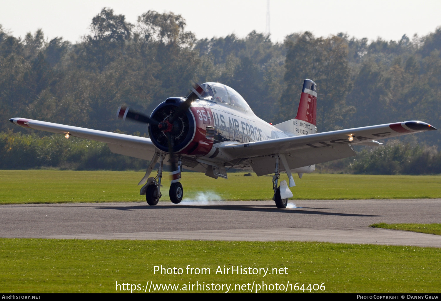 Aircraft Photo of N1328B / 55-138354 | North American T-28B Trojan | USA - Air Force | AirHistory.net #164406