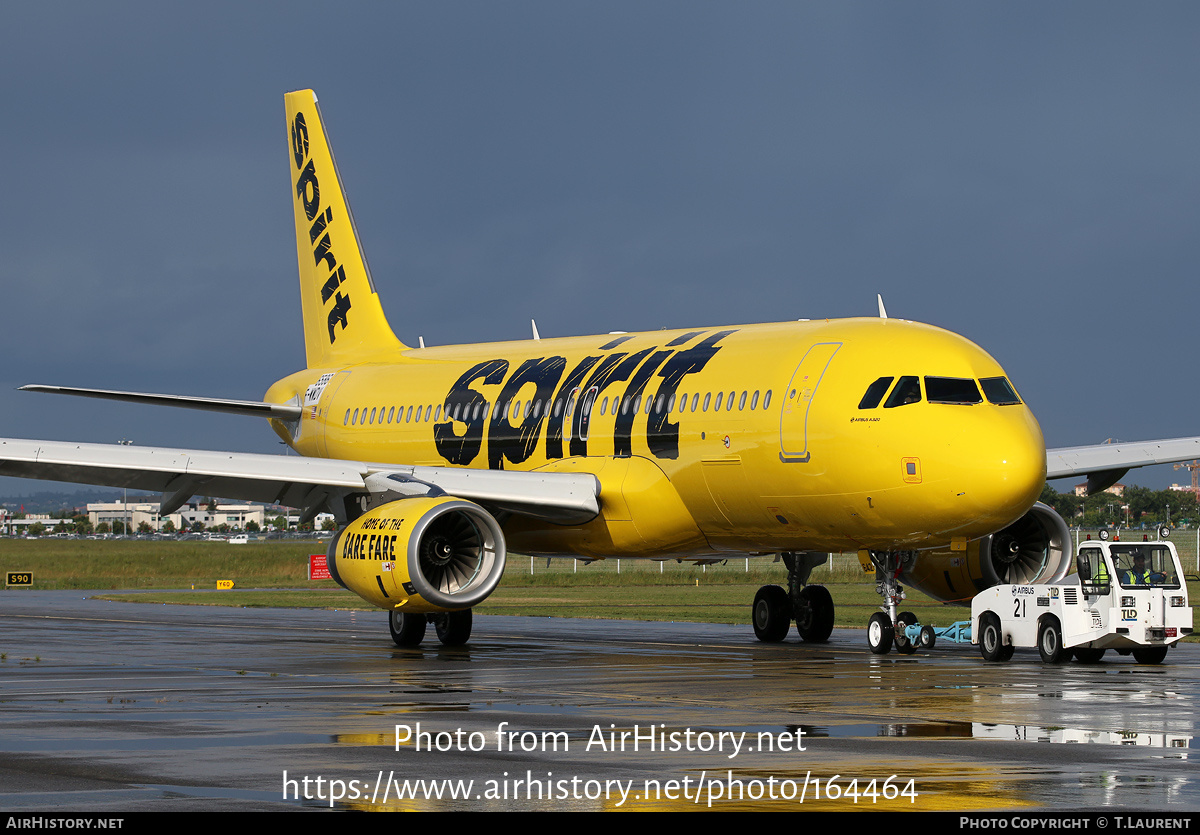 Aircraft Photo of F-WWDV | Airbus A320-232 | Spirit Airlines | AirHistory.net #164464