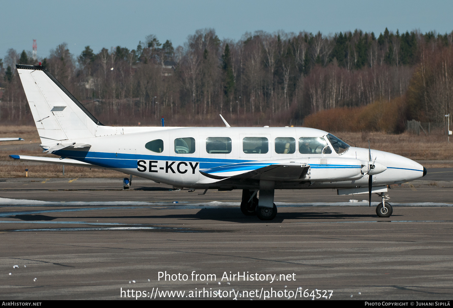 Aircraft Photo of SE-KCY | Piper PA-31-350 Navajo Chieftain | AirHistory.net #164527