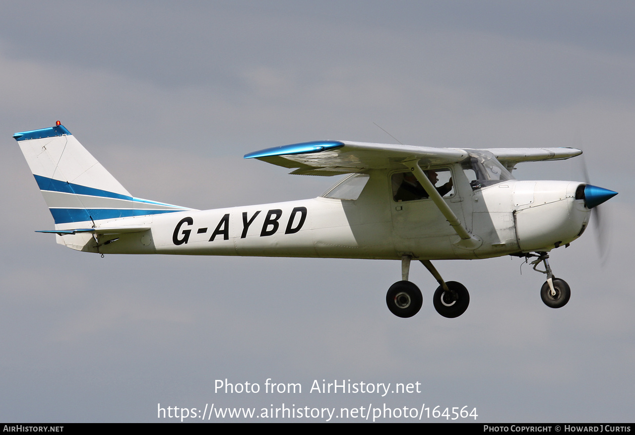 Aircraft Photo of G-AYBD | Reims F150K | AirHistory.net #164564