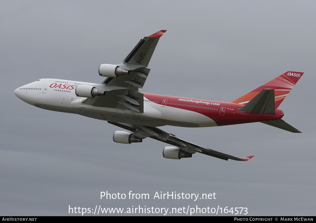 Aircraft Photo of B-LFC | Boeing 747-481 | Oasis Hong Kong Airlines | AirHistory.net #164573