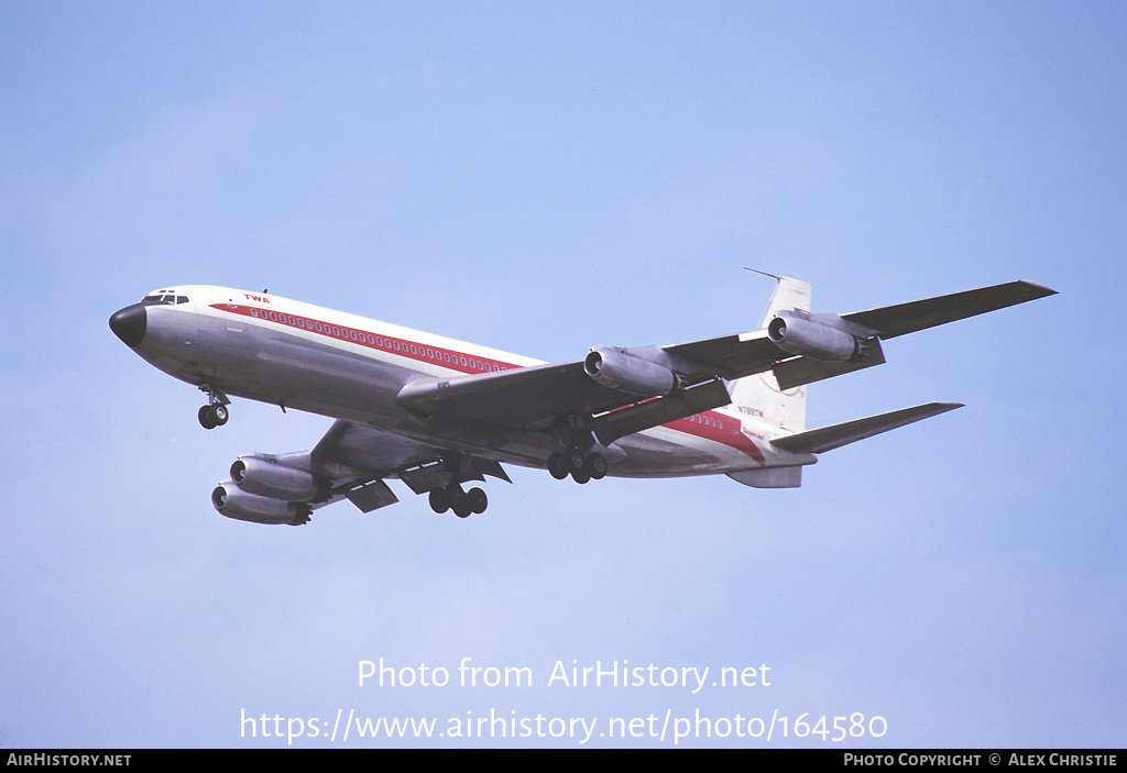 Aircraft Photo of N769TW | Boeing 707-331 | Trans World Airlines - TWA | AirHistory.net #164580