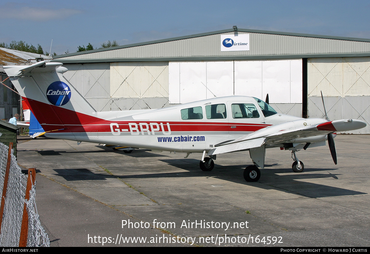 Aircraft Photo of G-BRPU | Beech 76 Duchess | Cabair | AirHistory.net #164592