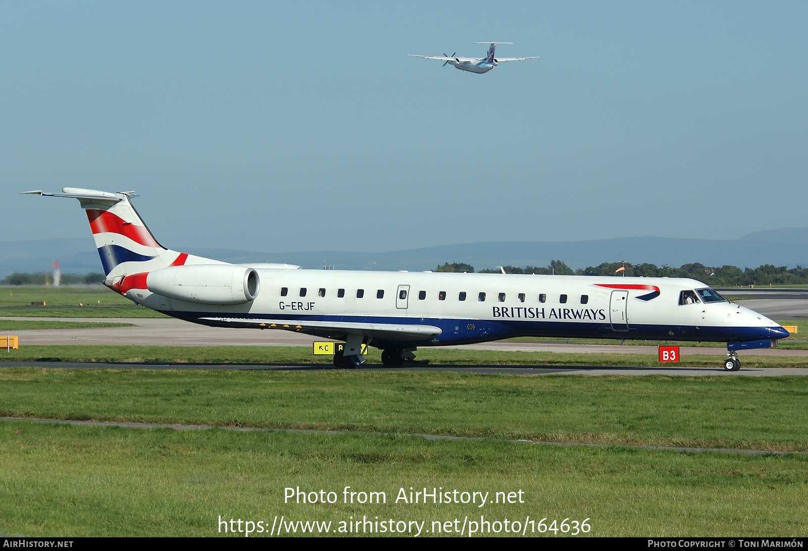 Aircraft Photo of G-ERJF | Embraer ERJ-145EU (EMB-145EU) | British Airways | AirHistory.net #164636