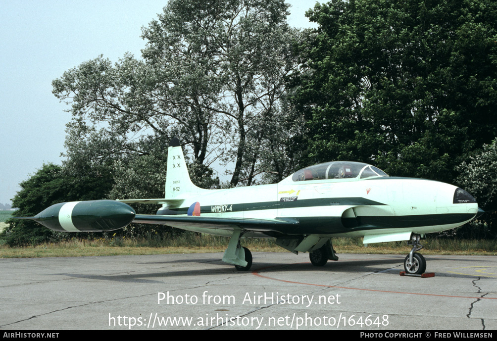 Aircraft Photo of M-52 | Lockheed T-33A | Netherlands - Air Force | AirHistory.net #164648