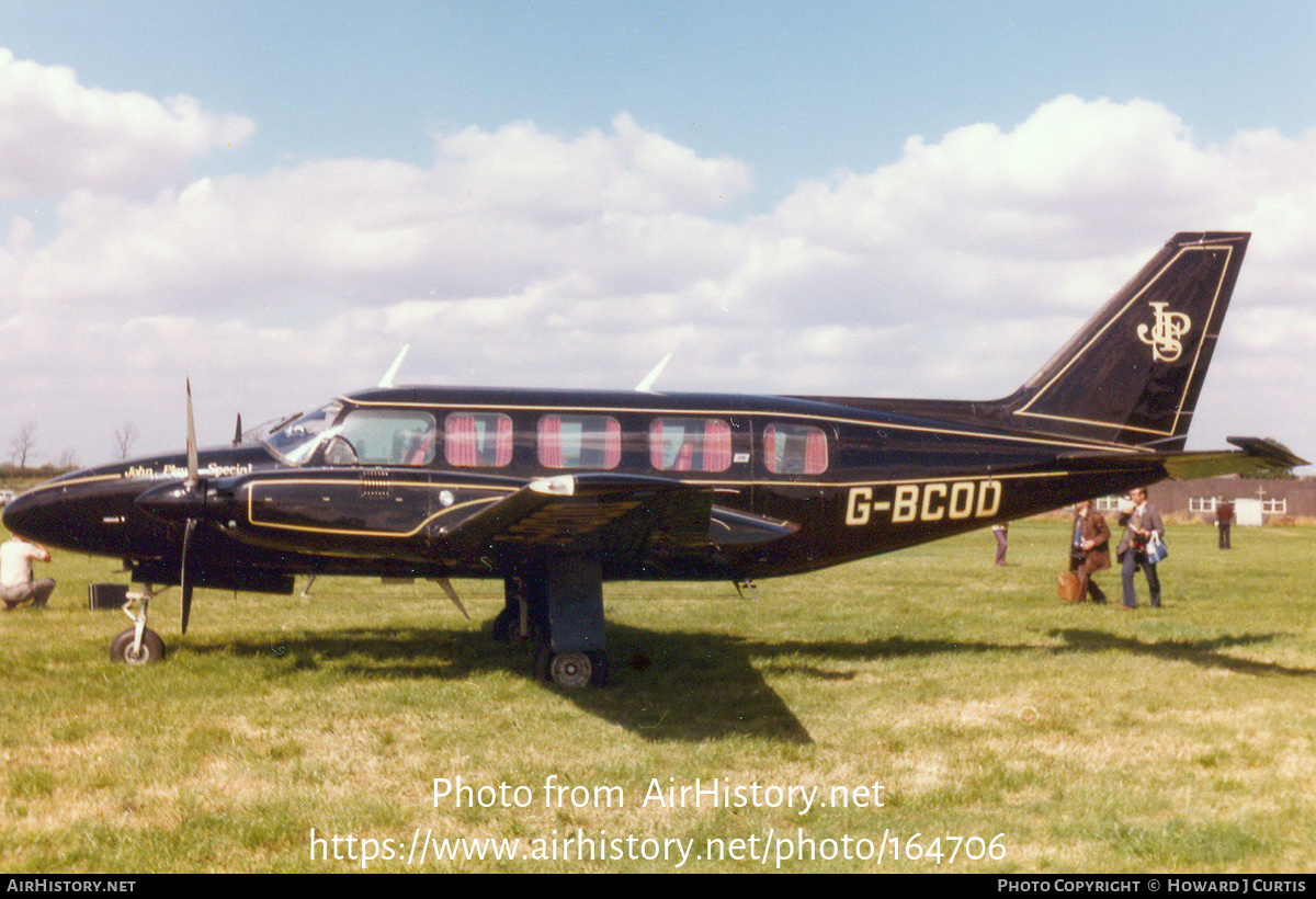 Aircraft Photo of G-BCOD | Piper PA-31-350 Navajo Chieftain | AirHistory.net #164706