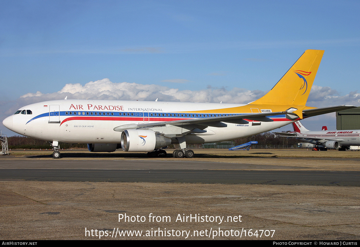 Aircraft Photo of N534RR | Airbus A310-324 | Air Paradise International | AirHistory.net #164707