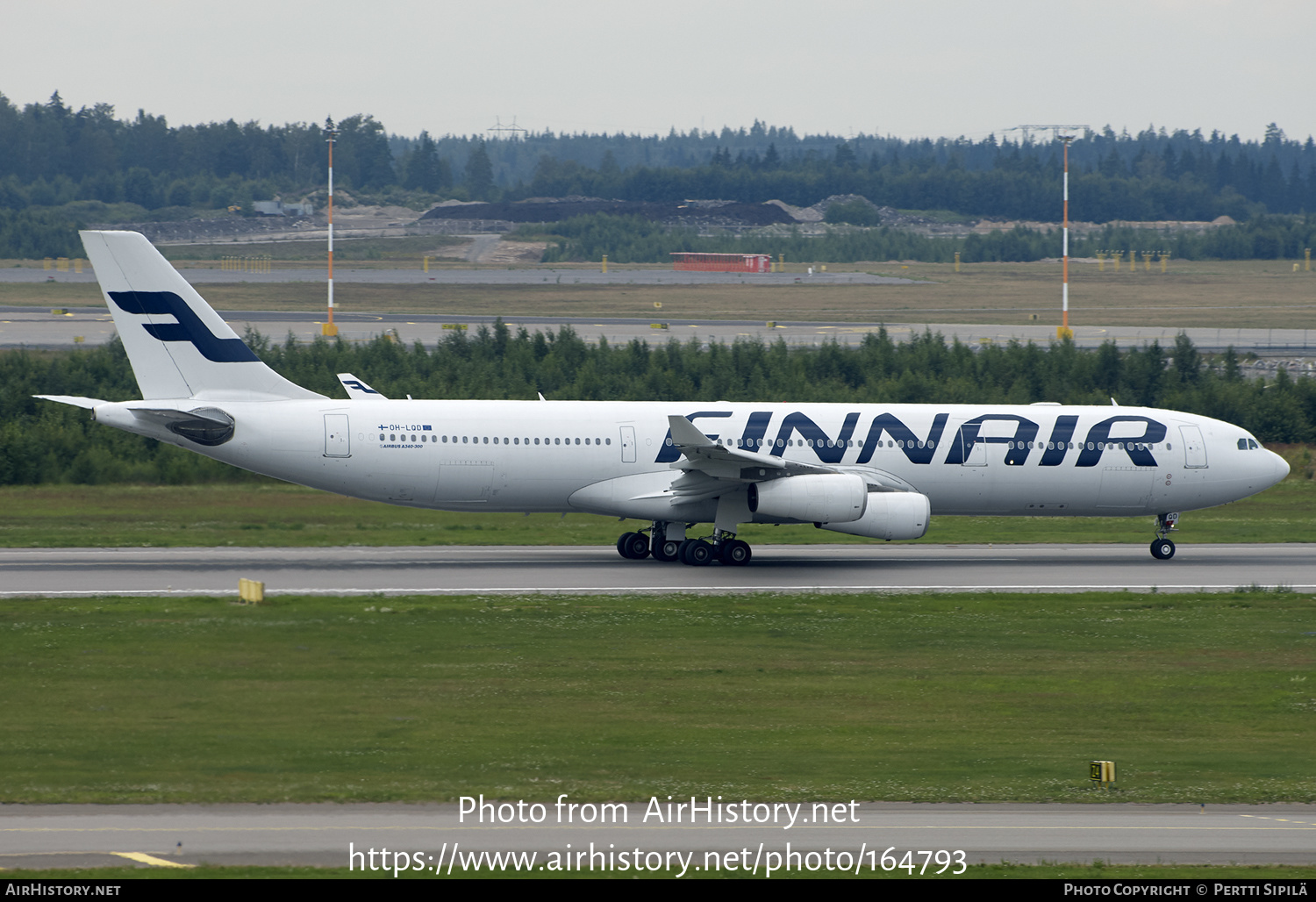 Aircraft Photo of OH-LQD | Airbus A340-313 | Finnair | AirHistory.net #164793