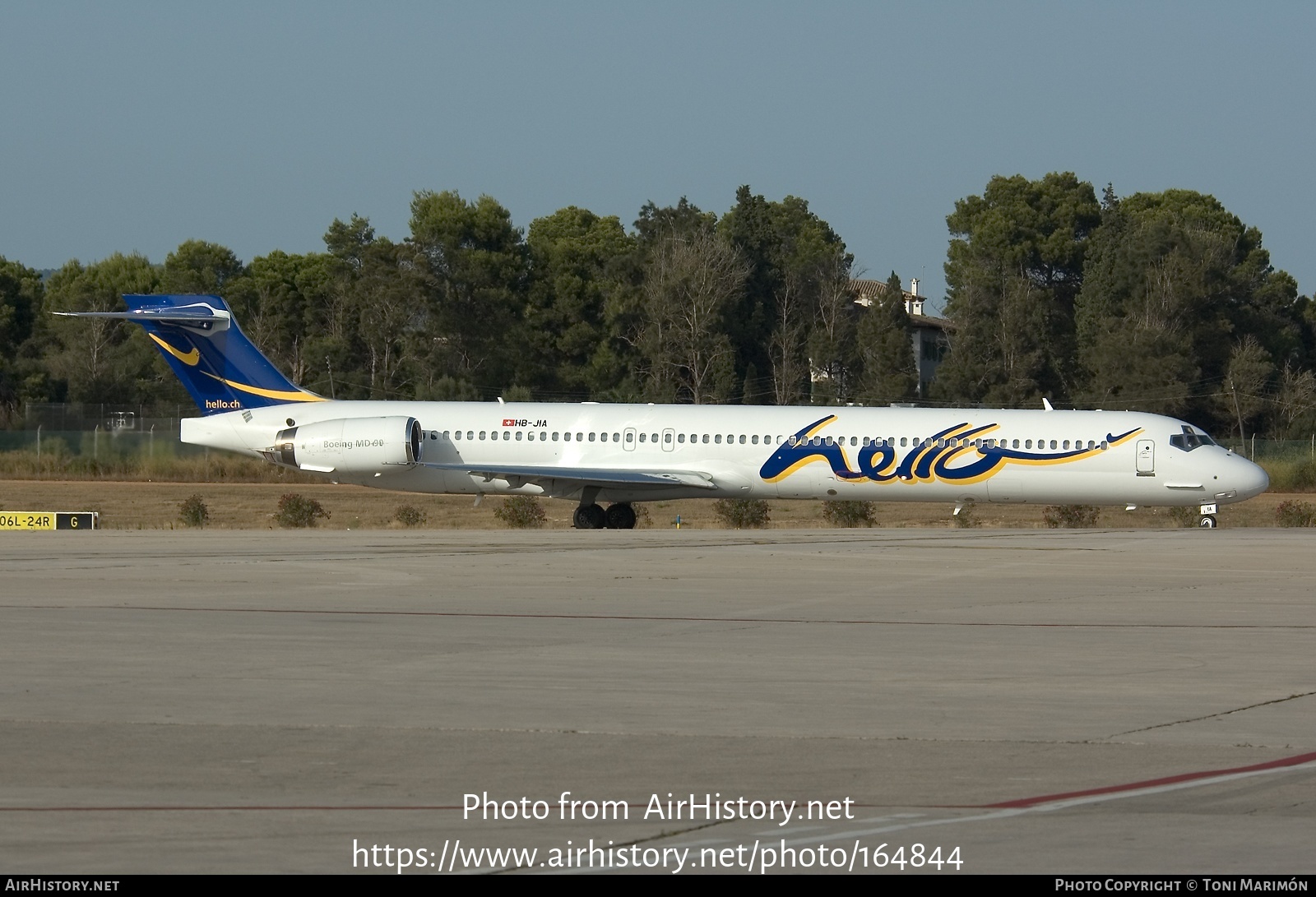 Aircraft Photo of HB-JIA | McDonnell Douglas MD-90-30 | Hello | AirHistory.net #164844