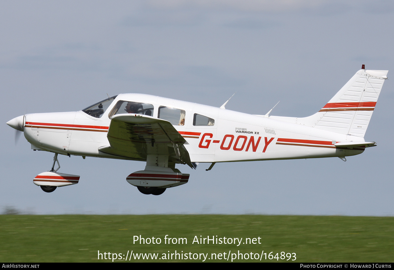 Aircraft Photo of G-OONY | Piper PA-28-161 Warrior II | AirHistory.net #164893