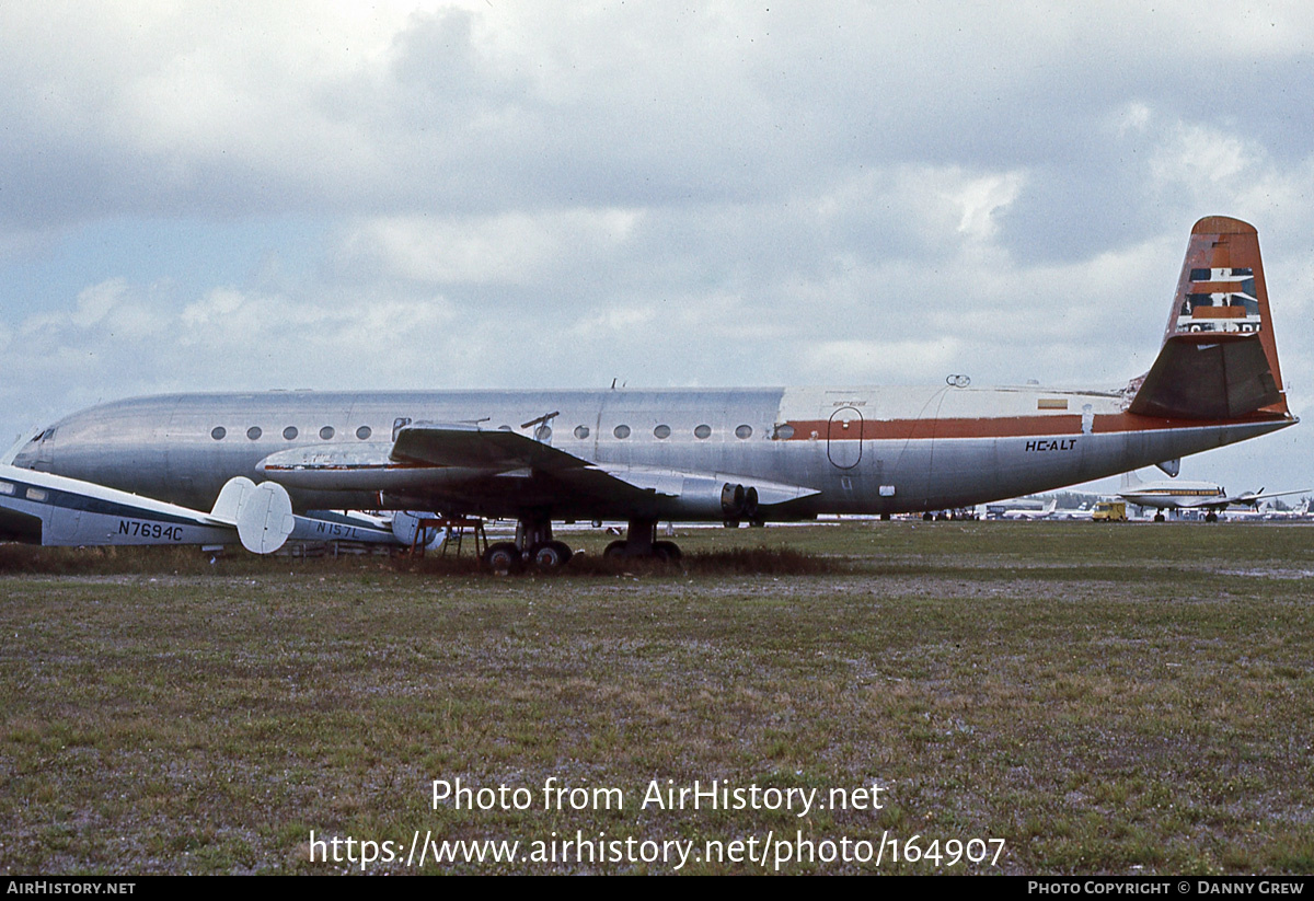 Aircraft Photo of HC-ALT | De Havilland D.H. 106 Comet 4 | AirHistory.net #164907