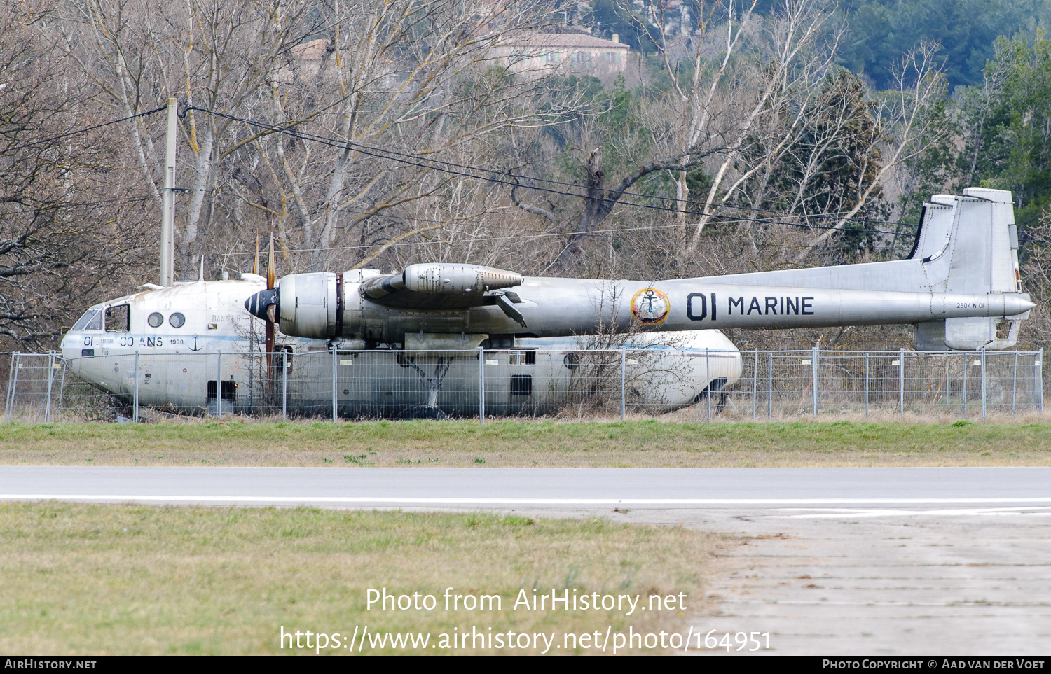 Aircraft Photo of 01 | Nord 2504 Noratlas | France - Navy | AirHistory.net #164951