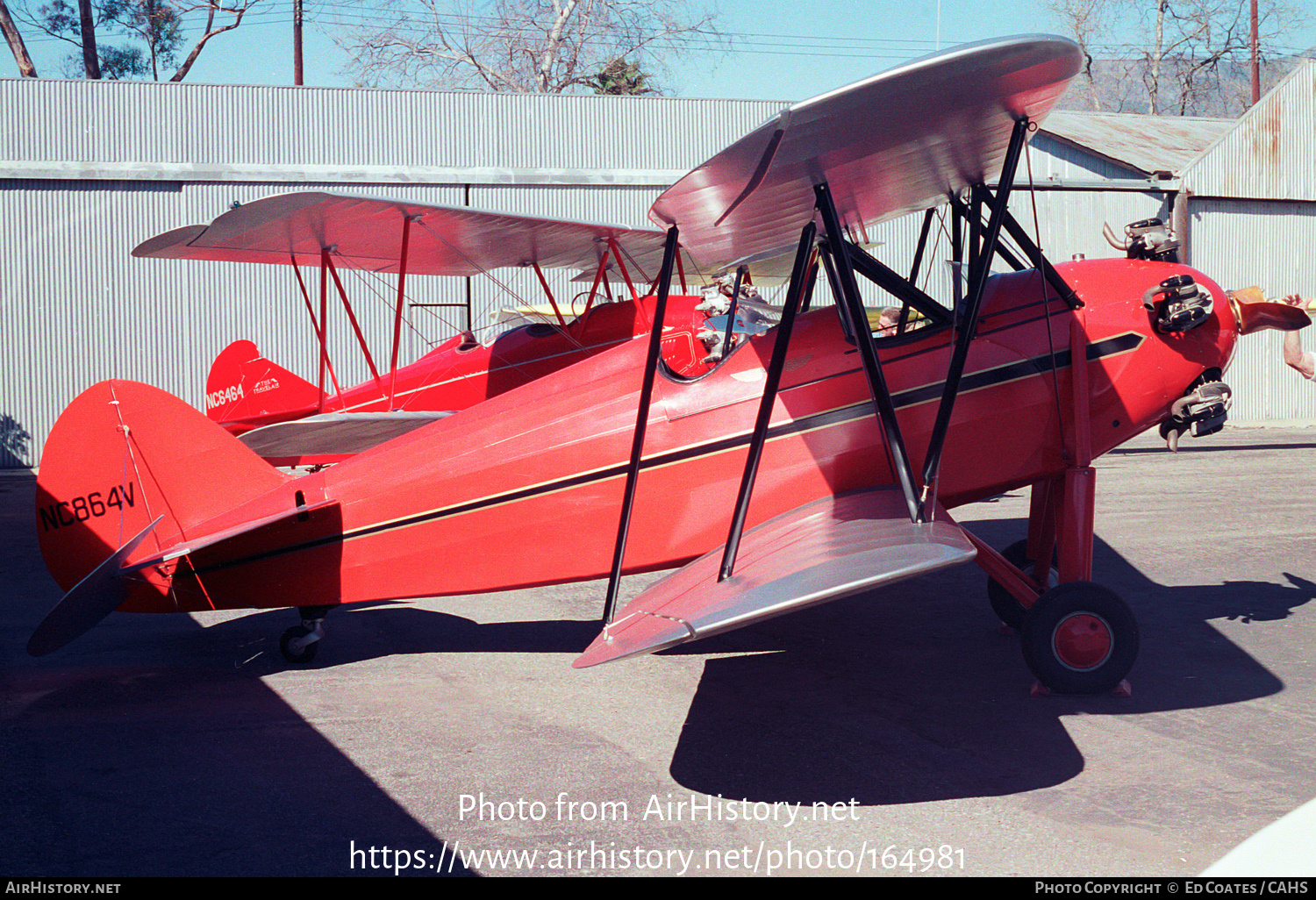 Aircraft Photo of N864V / NC864V | Waco INF | AirHistory.net #164981