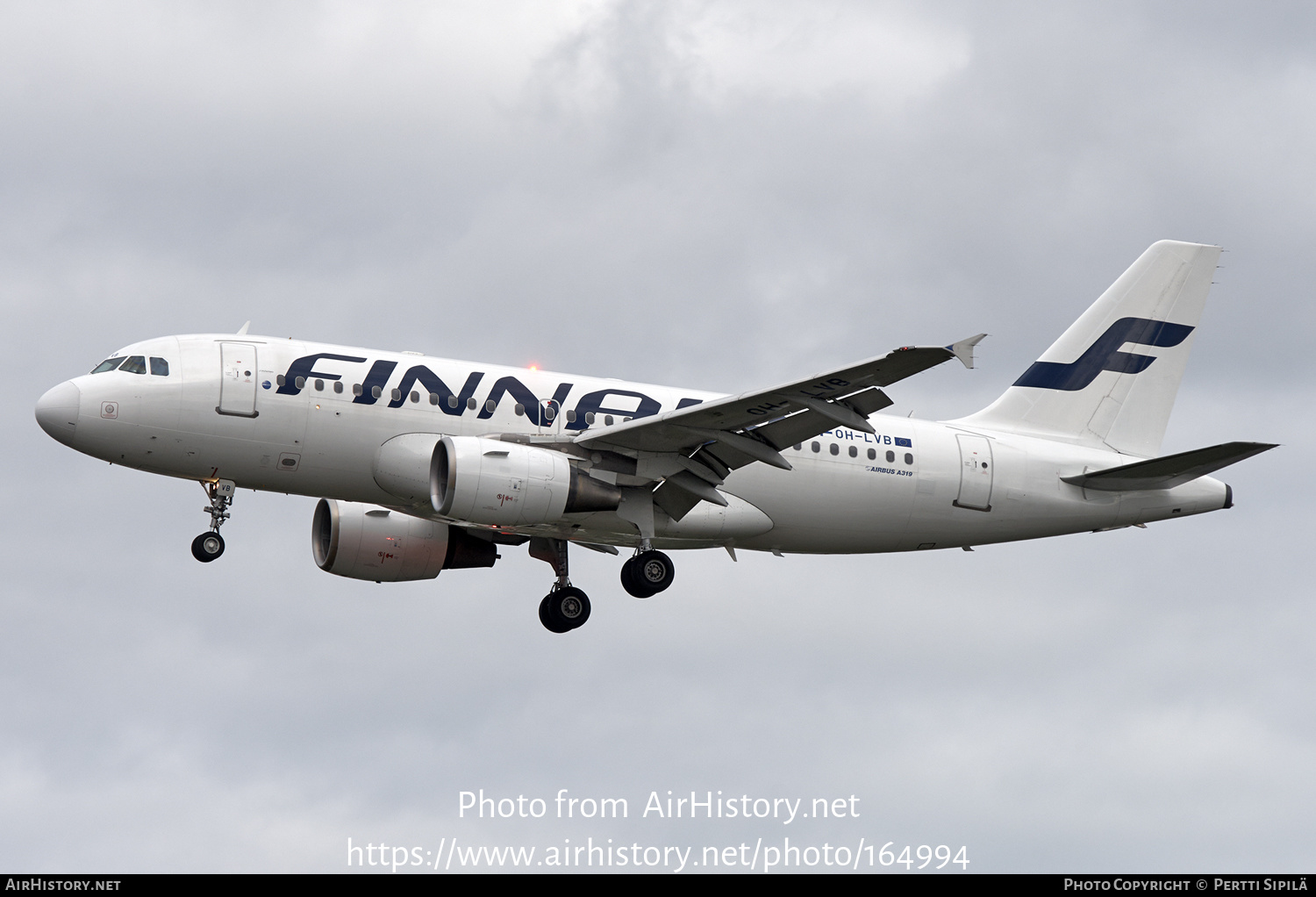 Aircraft Photo of OH-LVB | Airbus A319-112 | Finnair | AirHistory.net #164994