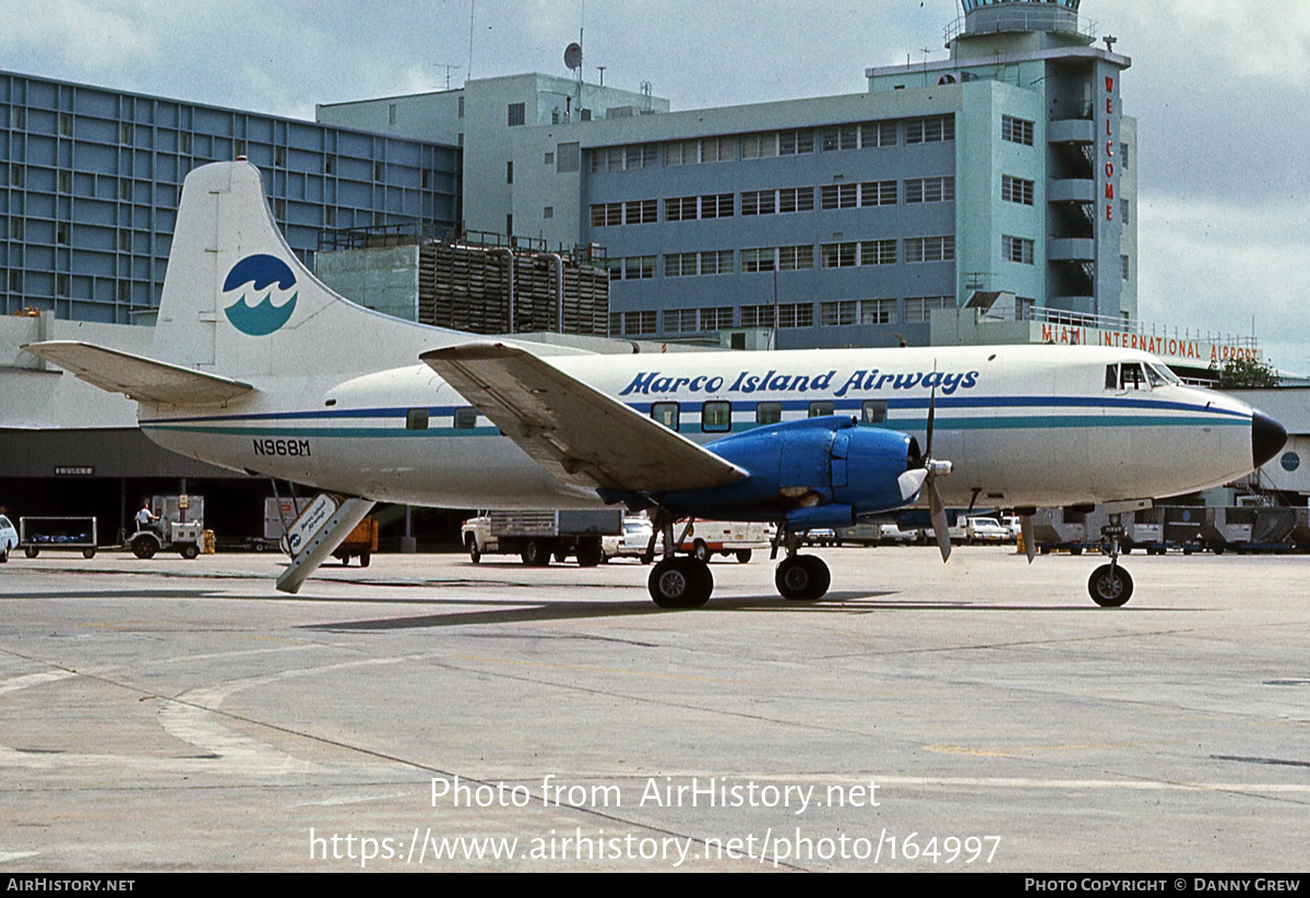 Aircraft Photo of N968M | Martin 404 | Marco Island Airways | AirHistory.net #164997