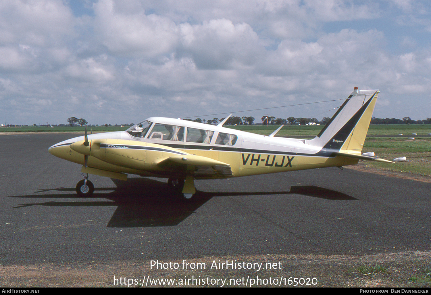 Aircraft Photo of VH-UJX | Piper PA-30-160 Twin Comanche C | AirHistory.net #165020