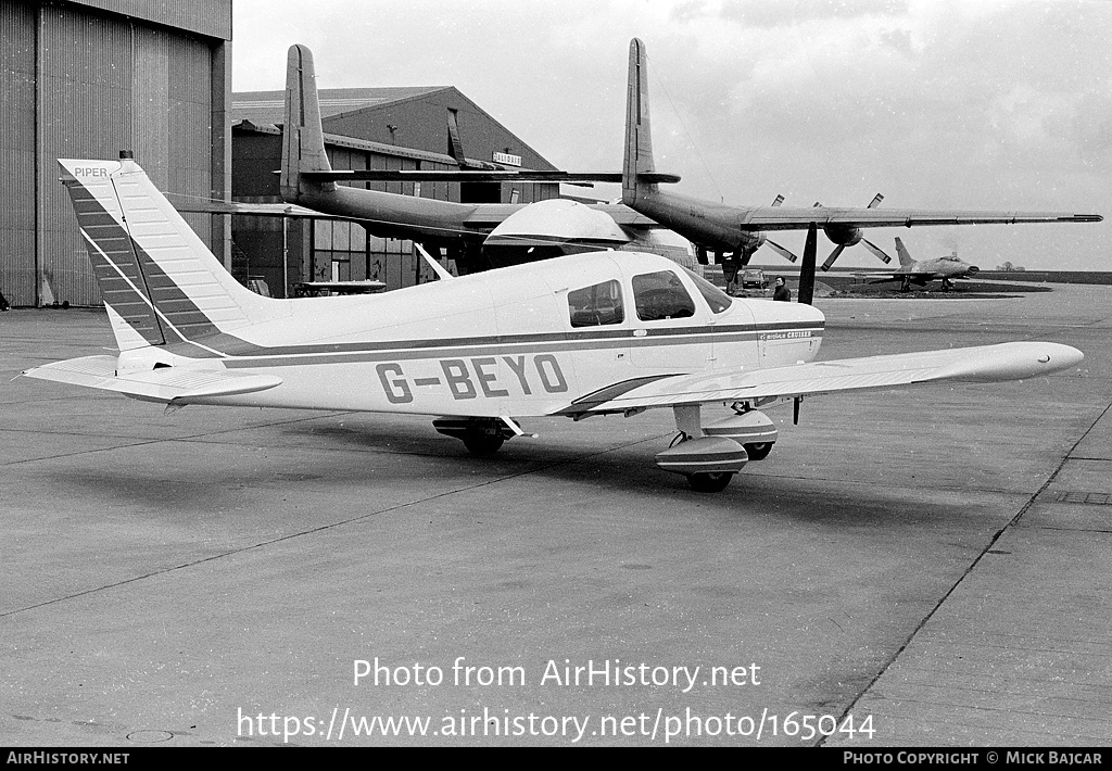 Aircraft Photo of G-BEYO | Piper PA-28-140 Cherokee Cruiser | AirHistory.net #165044