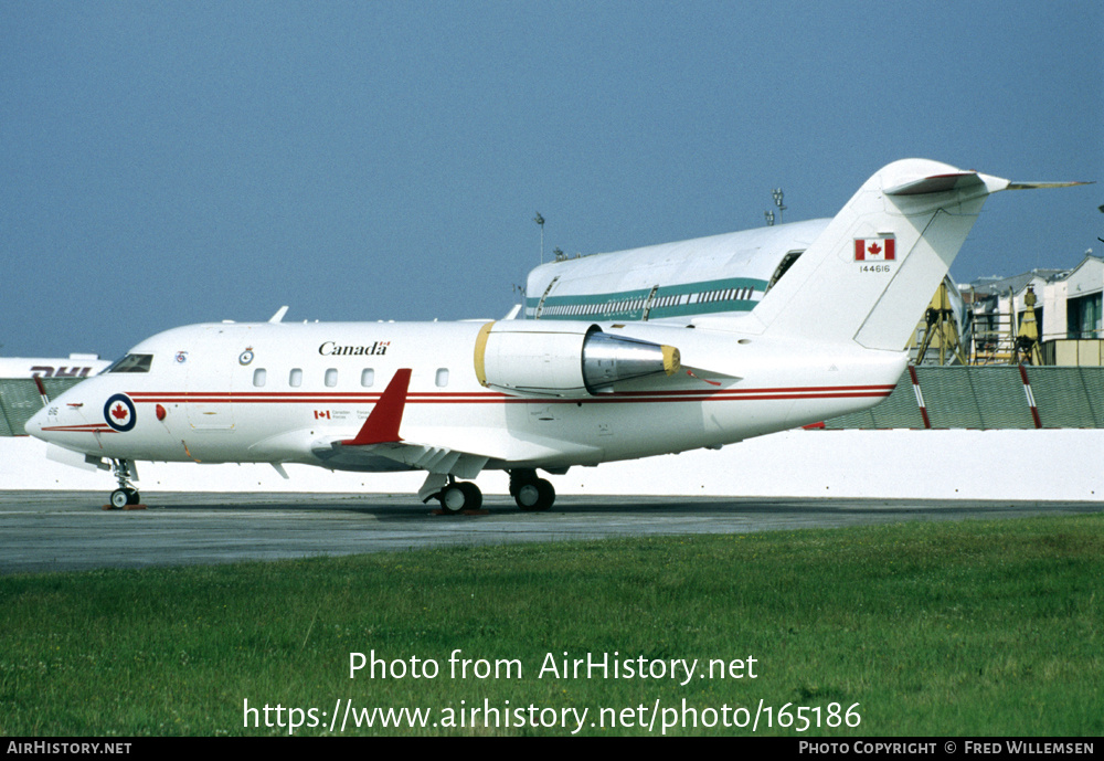Aircraft Photo of 144616 | Canadair CC-144B Challenger (601/CL-600-2A12) | Canada - Air Force | AirHistory.net #165186