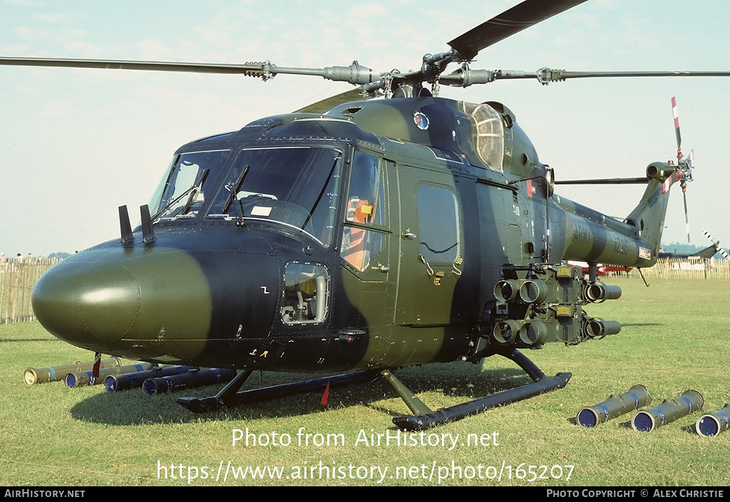 Aircraft Photo of XZ215 | Westland WG-13 Lynx AH1 | UK - Army | AirHistory.net #165207