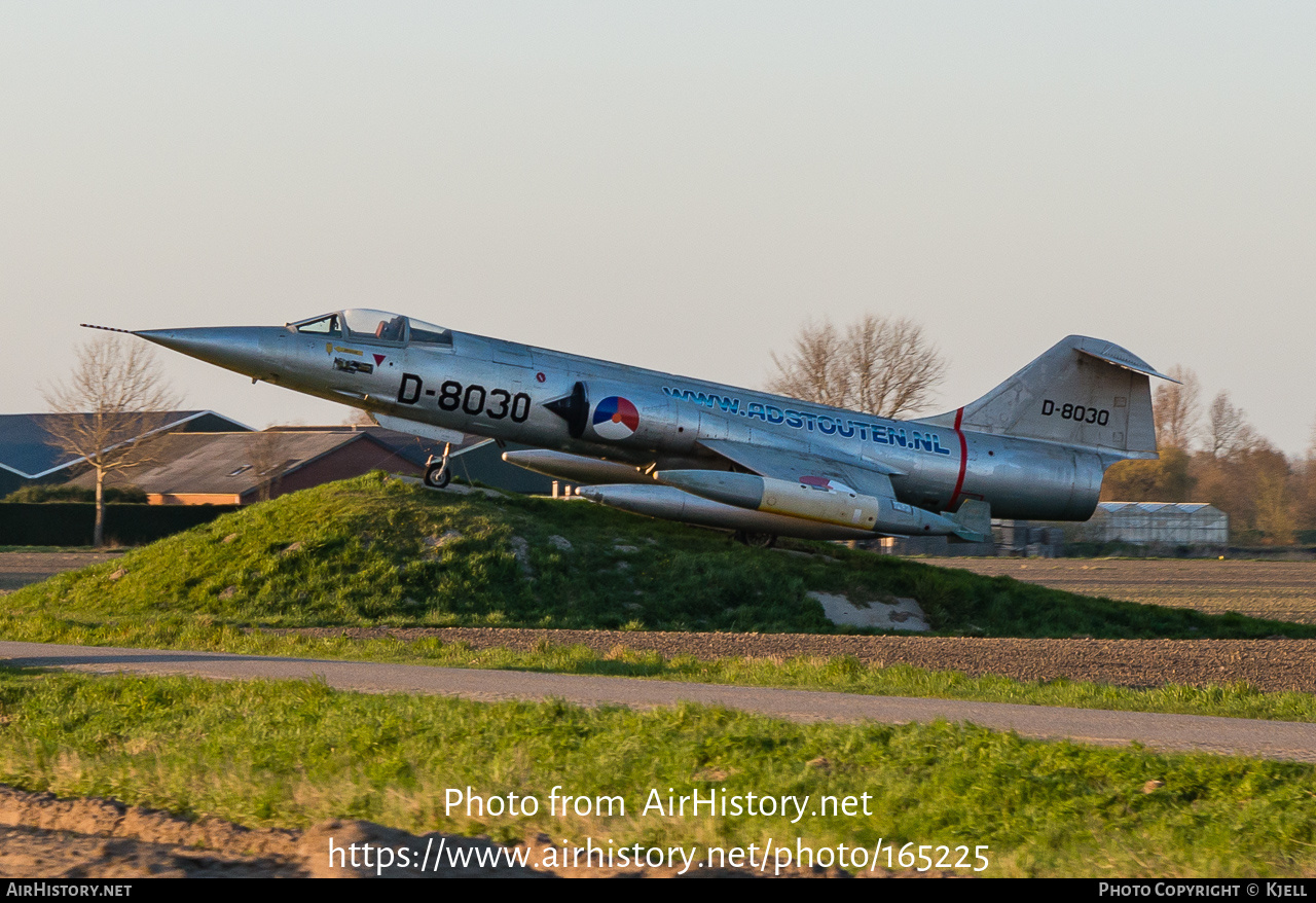 Aircraft Photo of D-8030 | Lockheed F-104G Starfighter | Netherlands - Air Force | AirHistory.net #165225