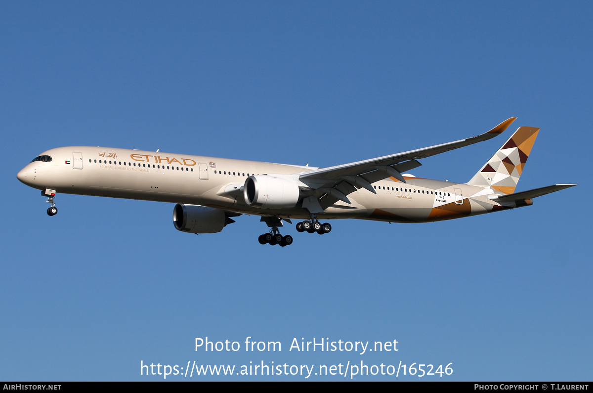 Aircraft Photo of F-WZNM | Airbus A350-1041 | Etihad Airways | AirHistory.net #165246