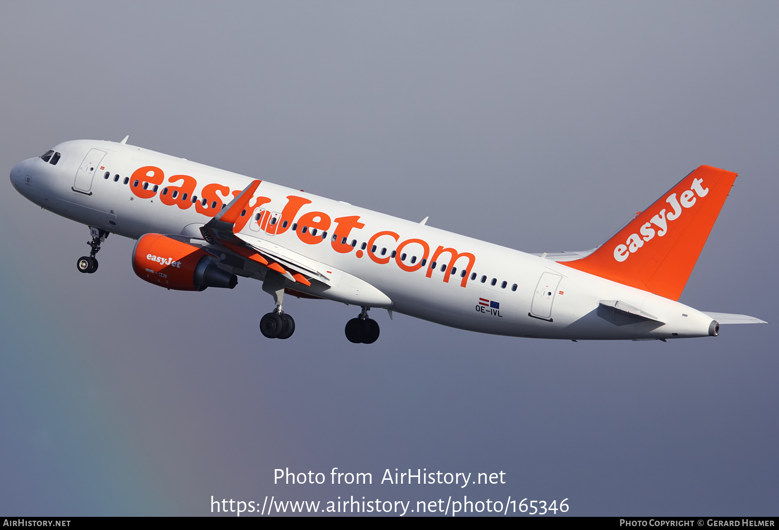 Aircraft Photo of OE-IVL | Airbus A320-214 | EasyJet | AirHistory.net #165346