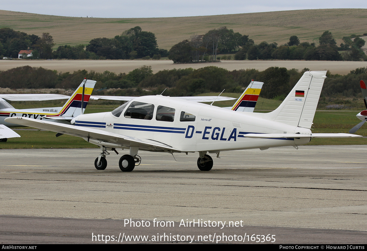 Aircraft Photo of D-EGLA | Piper PA-28-161(Centurion) Warrior III | AirHistory.net #165365