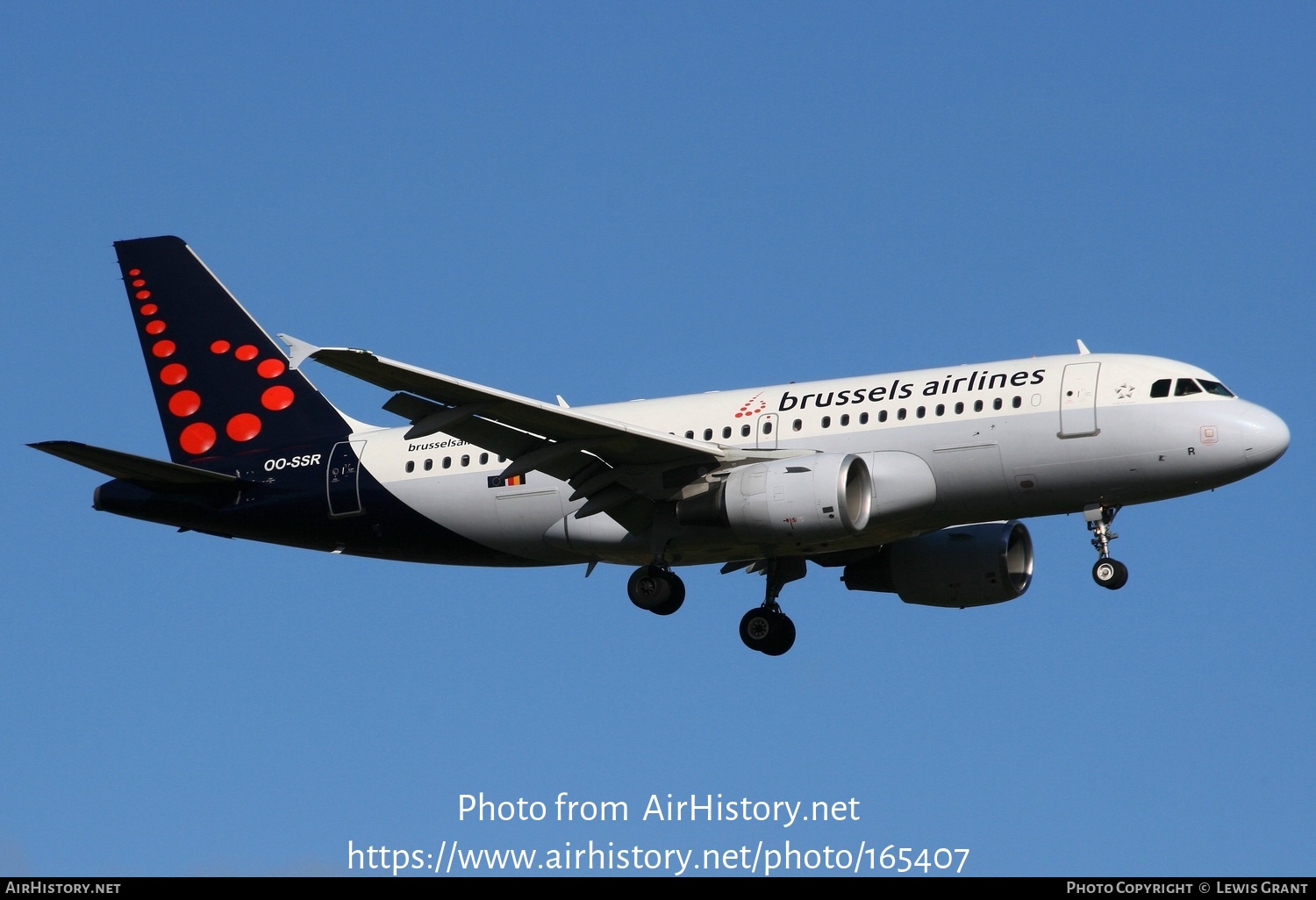 Aircraft Photo of OO-SSR | Airbus A319-112 | Brussels Airlines | AirHistory.net #165407