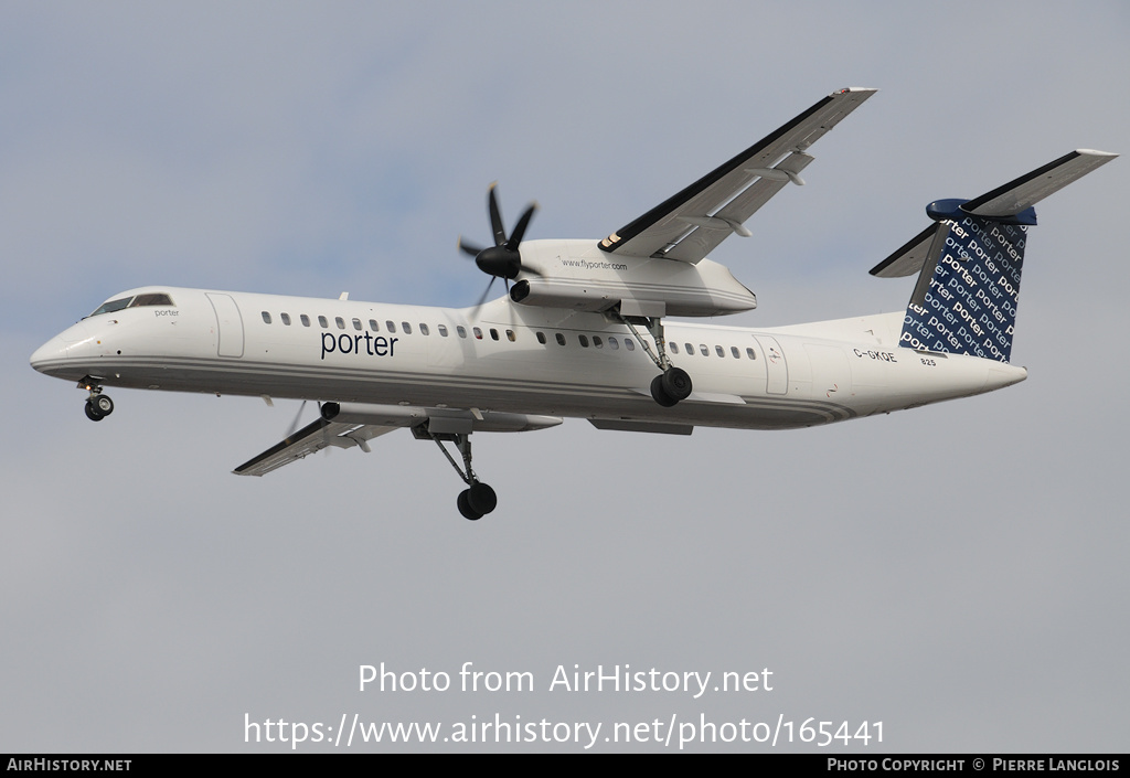 Aircraft Photo of C-GKQE | Bombardier DHC-8-402 Dash 8 | Porter Airlines | AirHistory.net #165441