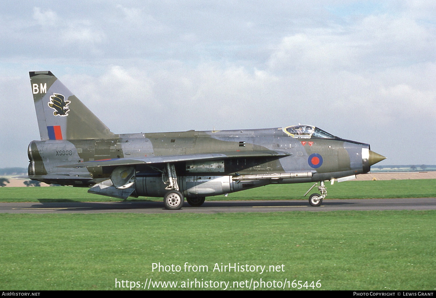 Aircraft Photo of XS898 | English Electric Lightning F6 | UK - Air Force | AirHistory.net #165446