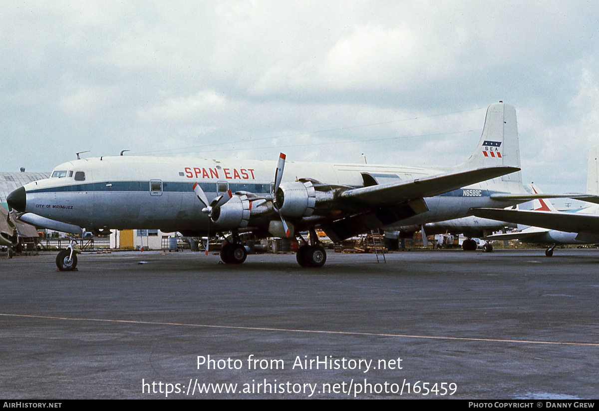 Aircraft Photo of N6589C | Douglas DC-6B(F) | Span East | AirHistory.net #165459