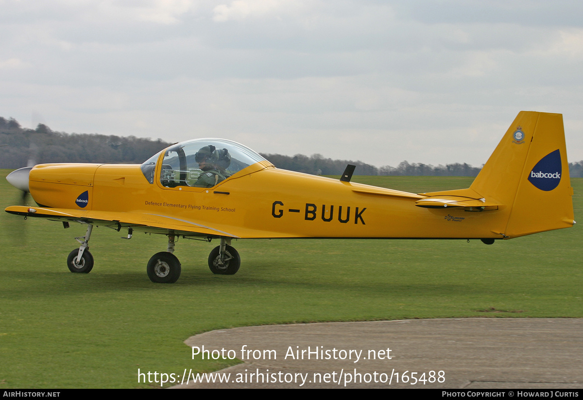 Aircraft Photo of G-BUUK | Slingsby T-67M Firefly Mk2 | Defence Elementary Flying Training School | AirHistory.net #165488