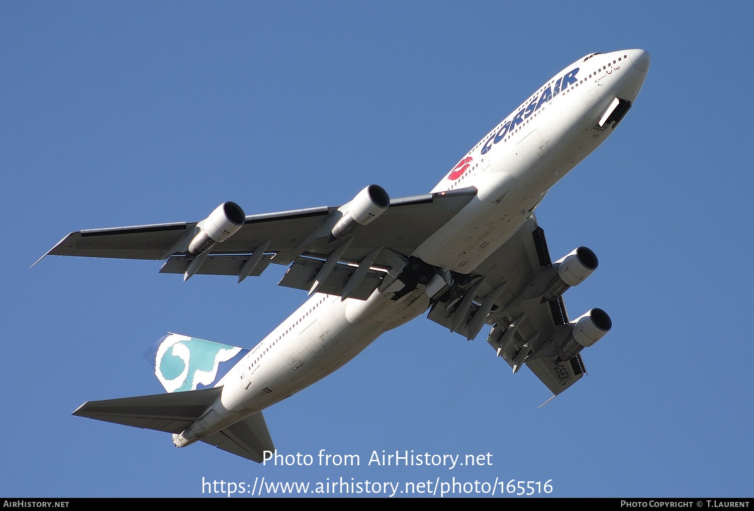 Aircraft Photo of F-GSEX | Boeing 747-312 | Corsair | AirHistory.net #165516