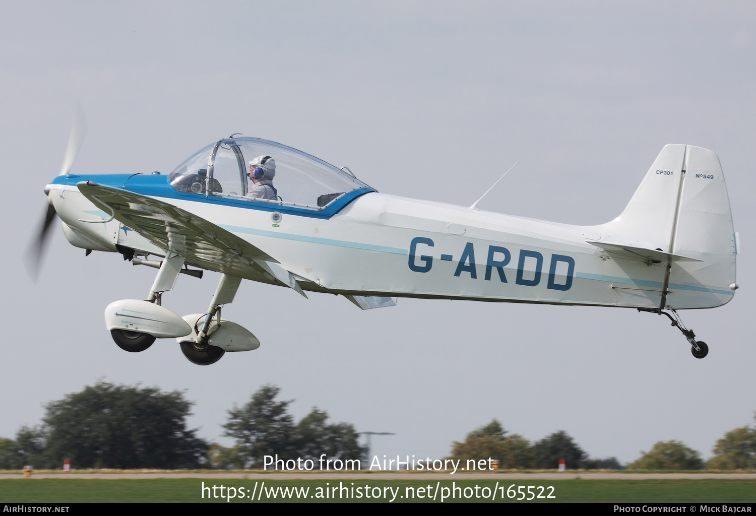 Aircraft Photo of G-ARDD | Scintex CP-301C-1 Emeraude | AirHistory.net #165522