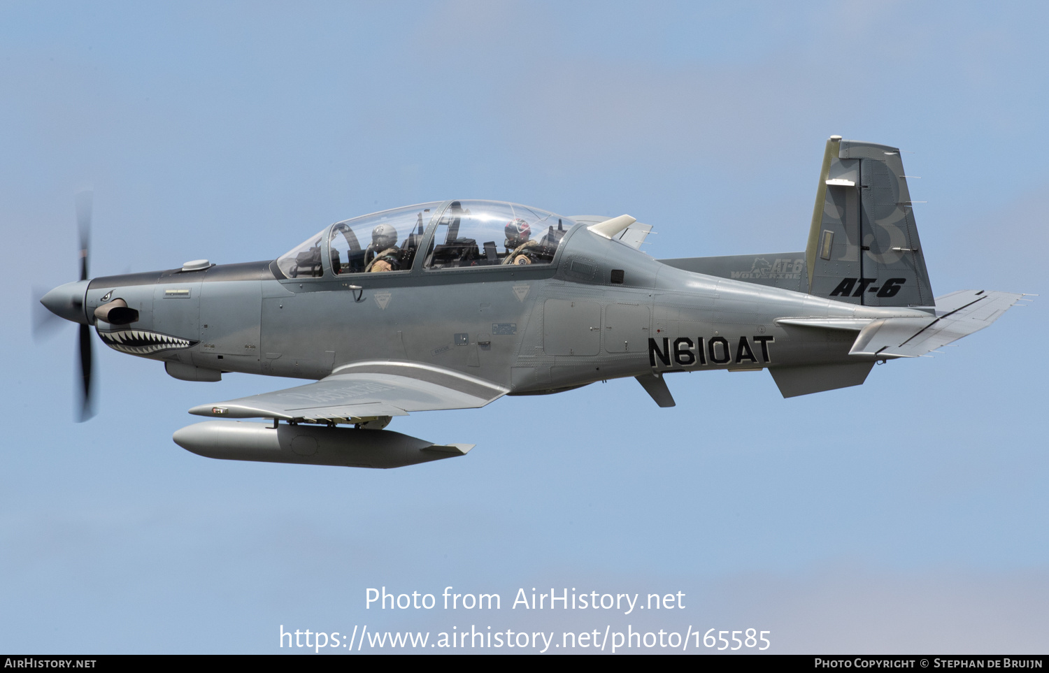 Aircraft Photo of N610AT | Hawker Beechcraft 3000/AT-6B Wolverine | AirHistory.net #165585