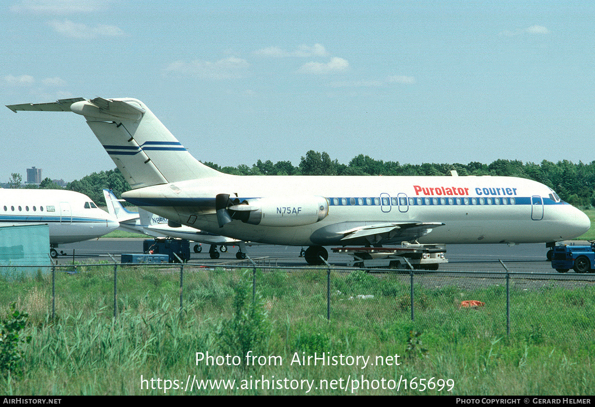 Aircraft Photo of N75AF | McDonnell Douglas DC-9-15RC | Purolator Courier | AirHistory.net #165699